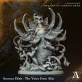3D Printed Archvillain Games Ammon Diah The Voice from Afar Sandstorm Dreams of Ammon Diah 28 32mm D&D