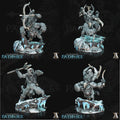 3D Printed Archvillain Games Apalumi Frostburn Horrors - Path of Ice 28 32mm D&D