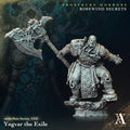 3D Printed Archvillain Games Archvillain Society Vol XXX - Yngvar The Exile 28mm 32mm D&D