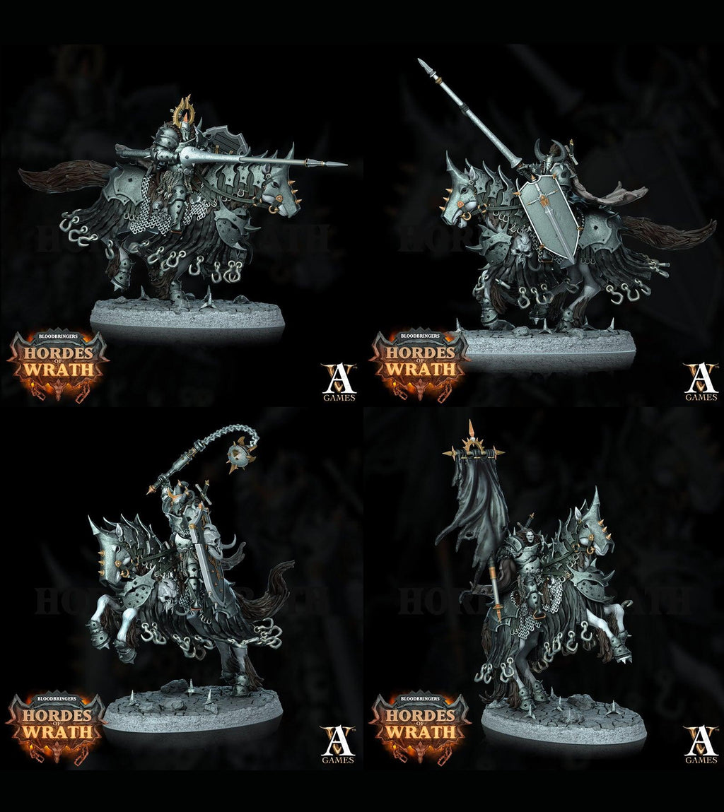 3D Printed Archvillain Games Bloodbringers - Hordes of Wrath Heralds of Wrath 28 32mm D&D
