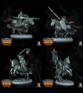 3D Printed Archvillain Games Bloodbringers - Hordes of Wrath Heralds of Wrath 28 32mm D&D