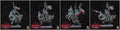 3D Printed Archvillain Games Bloodright Red Reign - Dread Hussars 28mm 32mm D&D