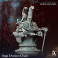 3D Printed Archvillain Games Circus Grotesque - Serenissima Doge Diodato - Bust 28 32mm D&D