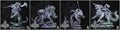3D Printed Archvillain Games Drokzok Riders The Queen's Web Underworld 28 32mm D&D