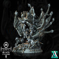 3D Printed Archvillain Games Empire of Stars - Black Pyramid Keteph Divinity 28 32mm D&D