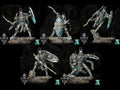 3D Printed Archvillain Games Empire of Stars - Black Pyramid Keteph Issahar 28 32mm D&D