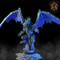 3D Printed Archvillain Games Erevos the Death Dragon The Deathknight Order 28 32mm D&D