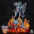 3D Printed Archvillain Games Fierna Speak of the Devil Act I 28 32mm D&D
