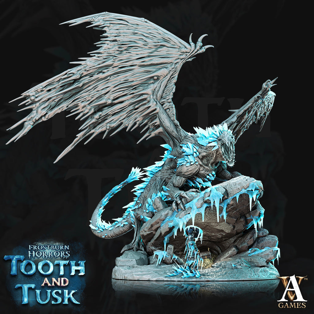 3D Printed Archvillain Games Frostburn Horrors Tooth and Tusk - Fionrir 28mm 32mm D&D