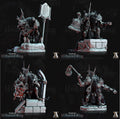 3D Printed Archvillain Games Fulgor Mortis - Gravebound The Unburied King 28 32mm D&D