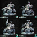3D Printed Archvillain Games Ghakval Artillery Hunger of the Stars 28 32mm D&D