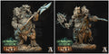 3D Printed Archvillain Games Gnoll Ettin Howling Horde 28 32mm D&D