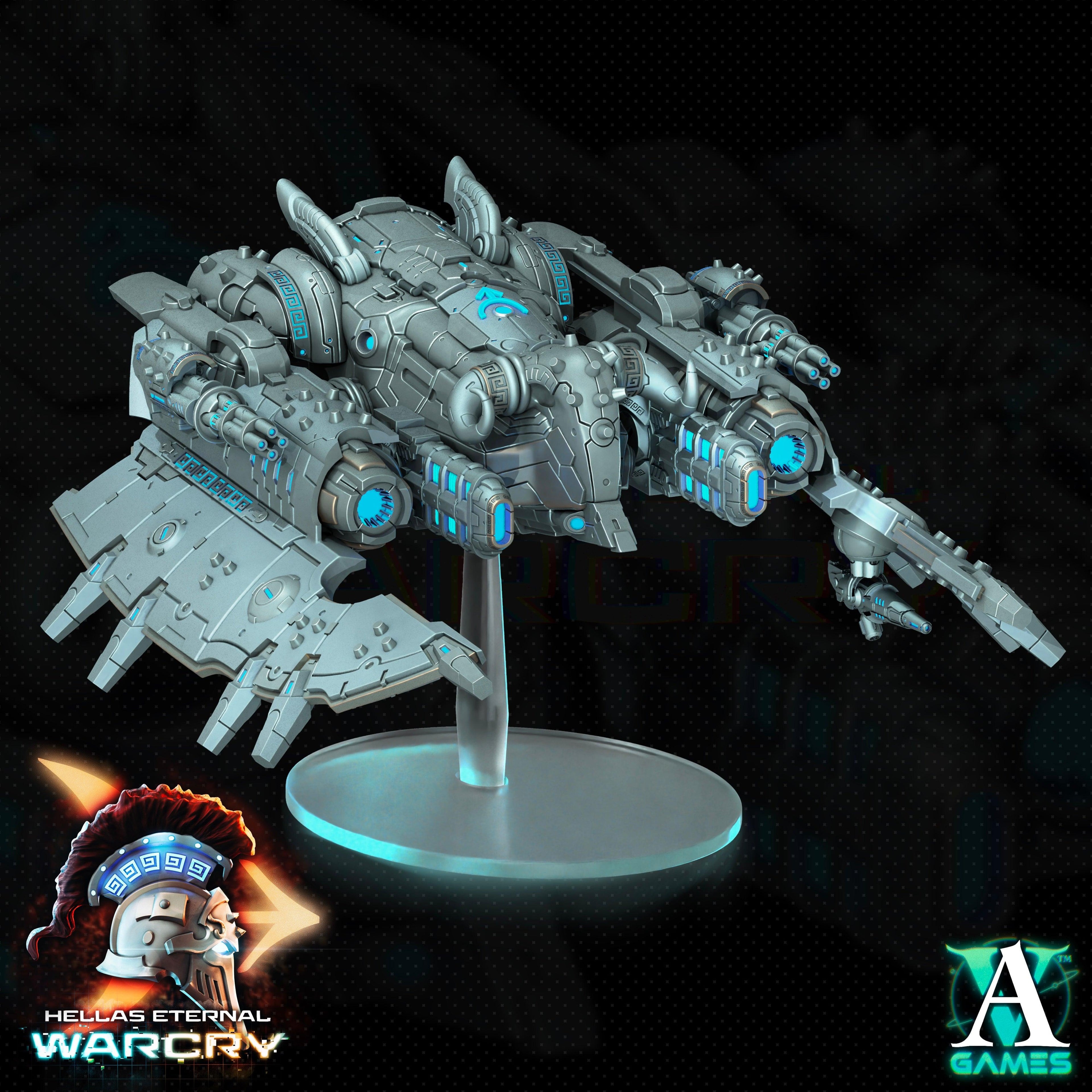3D Printed Archvillain Games Hellas Eternal - Warcry Apovasis 28 32mm D&D