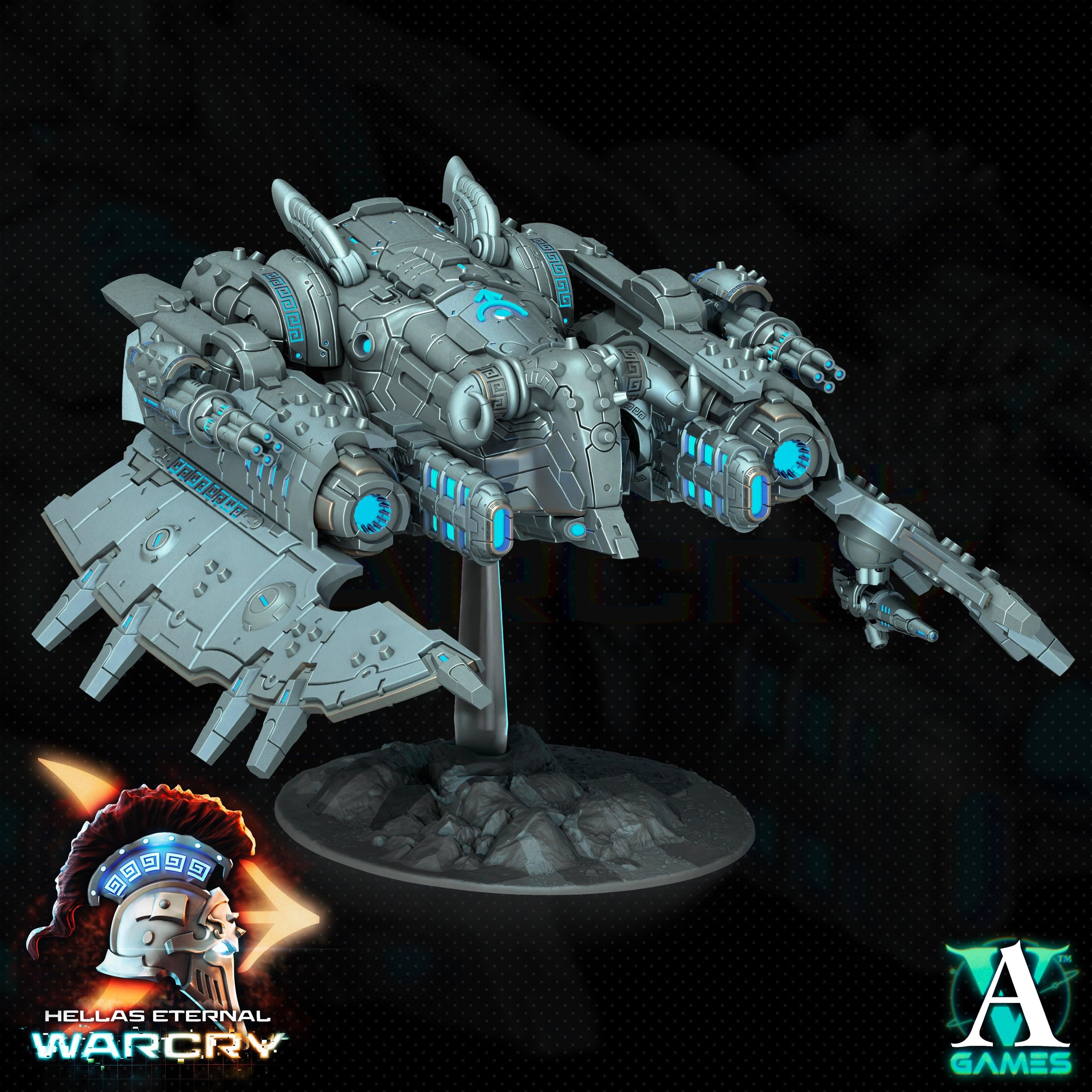 3D Printed Archvillain Games Hellas Eternal - Warcry Apovasis 28 32mm D&D