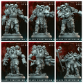 3D Printed Archvillain Games Hellscape Praetorian Orbita Hellscape - Legions 28 32mm D&D