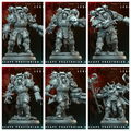 3D Printed Archvillain Games Hellscape Praetorian Orbita Hellscape - Legions 28 32mm D&D