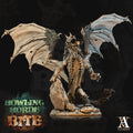 3D Printed Archvillain Games Howling Horde - Hyena Dragon 28mm 32mm D&D