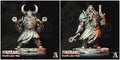 3D Printed Archvillain Games Khazaad Steelbreaker Clan King - Steelbreaker Leadspitters 28mm 32mm D&D