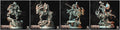 3D Printed Archvillain Games Khazaad Steelbreaker Clan - Steelbreaker Warriors Ram Riders 28mm 32mm D&D