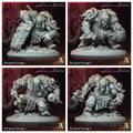 3D Printed Archvillain Games Kor'garal Gorogg Orc Legacy Wrath of the Grimskorn 28 32mm D&D