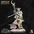 3D Printed Archvillain Games Merindel Silvercloud - Moontouched Bard Moondance - Gate to Argantos 28 32mm D&D