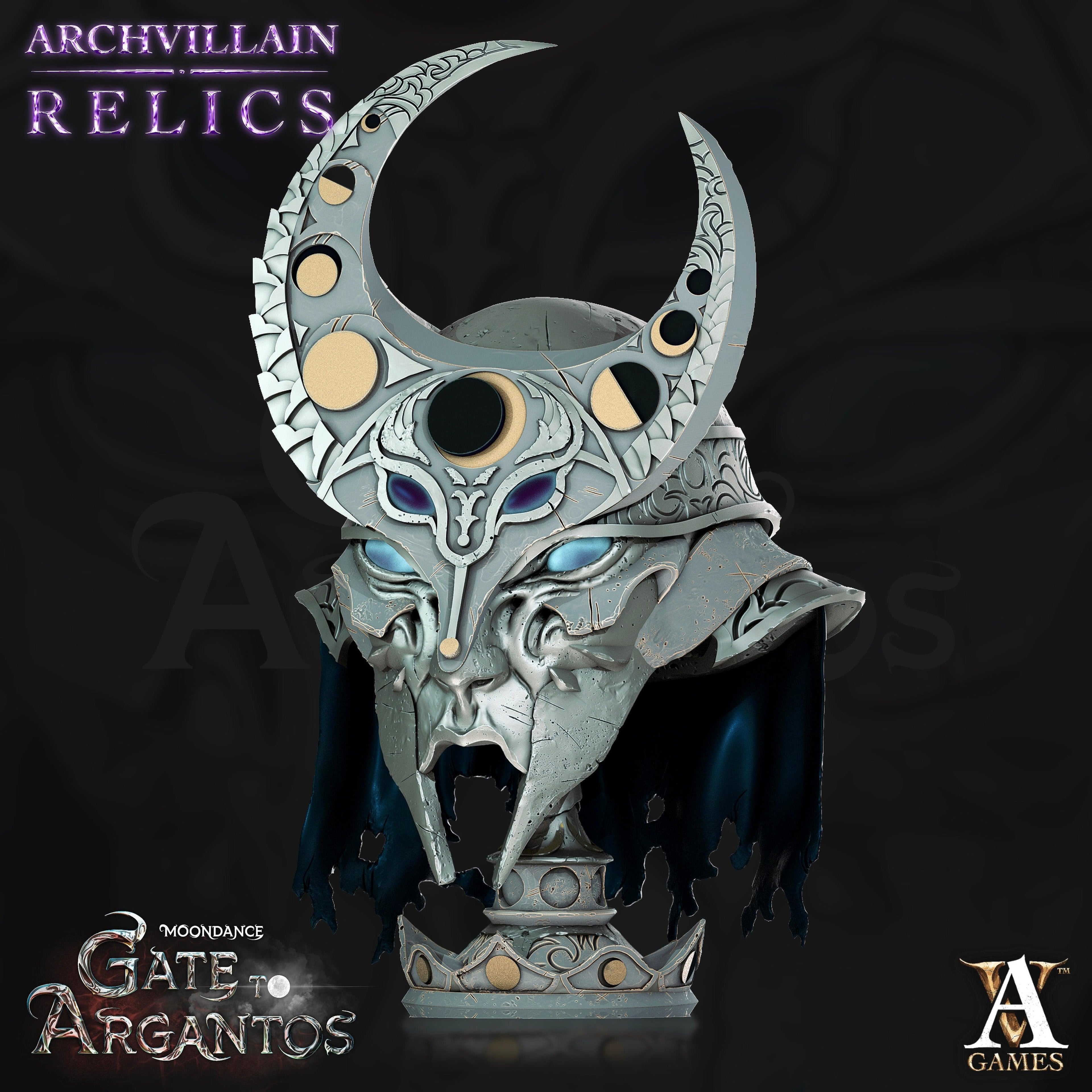 3D Printed Archvillain Games Moonmask Moondance - Gate to Argantos 28 32mm D&D