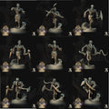 3D Printed Archvillain Games Mummies The Empire of Sands 28 32mm D&D