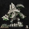 3D Printed Archvillain Games Nature's Wrath Genir Ancients - Elder Forest Elemental 28mm 32mm D&D