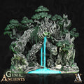 3D Printed Archvillain Games Nature's Wrath Genir Ancients - Treant Lord 28mm 32mm D&D
