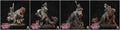 3D Printed Archvillain Games Old World Agama Rising - Mato Riders 28mm 32mm D&D