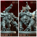 3D Printed Archvillain Games Panic Engine Orbita Hellscape Oblivion Court 28 32mm D&D