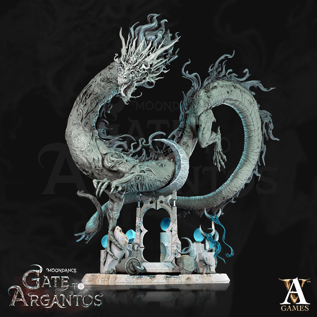 3D Printed Archvillain Games Penumbrus - Moon Herald Moondance - Gate to Argantos 28 32mm D&D