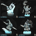 3D Printed Archvillain Games Pingvi Scouts Frostburn Horrors - Path of Ice 28 32mm D&D