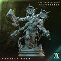 3D Printed Archvillain Games Project Adam The Transcended Resurgence 28 32mm D&D