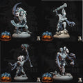 3D Printed Archvillain Games Qyintakla Corrupted Hunters Tome of Demons 28 32mm D&D