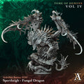 3D Printed Archvillain Games Sperthzigh - Fungal Dragon Hydra Archvillain Bestiary Vol. XVIII 28 32mm D&D