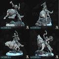 3D Printed Archvillain Games Susimia Icewarg Raiders Frostburn Horrors - Path of Ice 28 32mm D&D