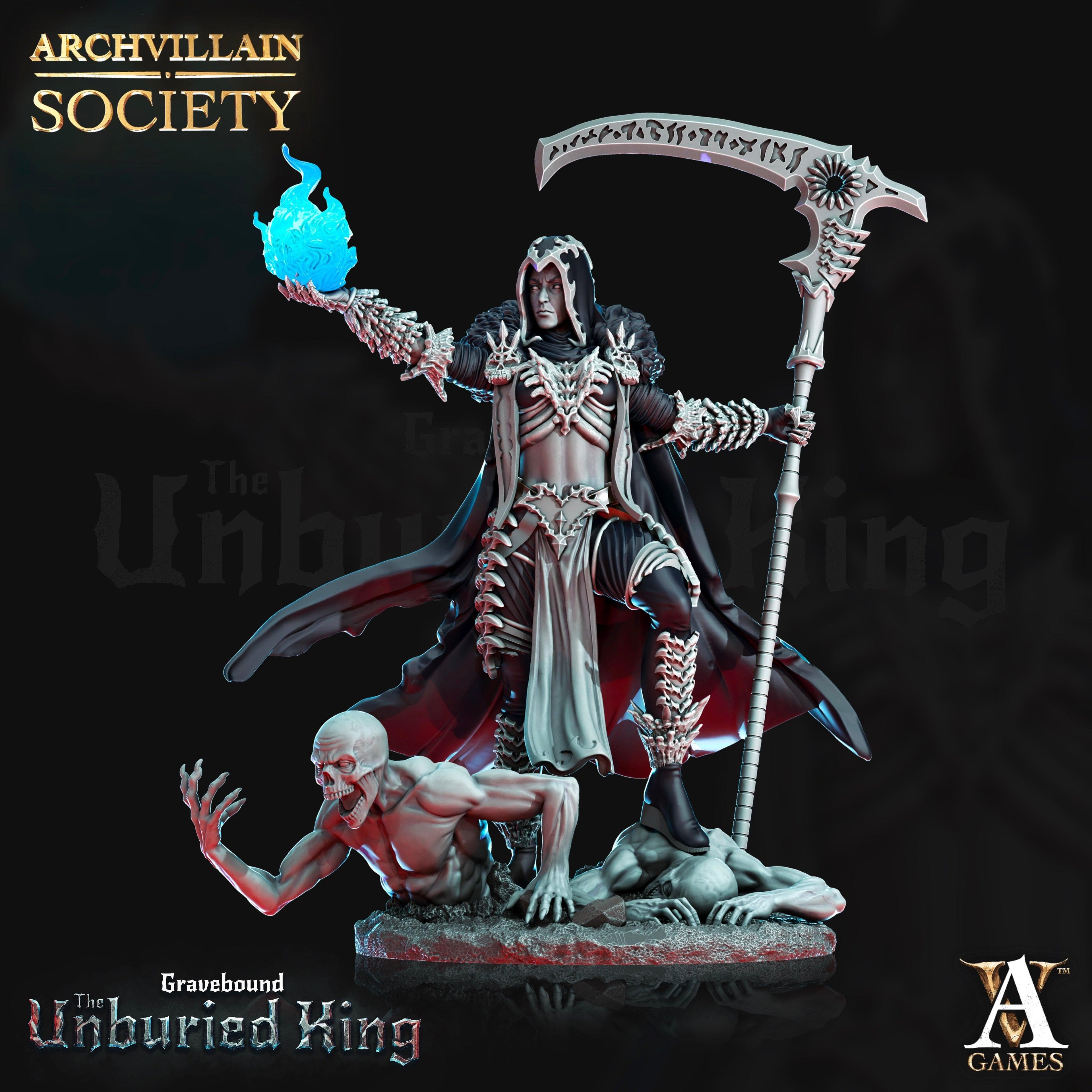 3D Printed Archvillain Games Thastilia Shadeborn Society Vol. XX  28 32mm D&D