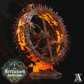 3D Printed Archvillain Games The Affliction Outbreak - The Wheel 28mm 32mm D&D