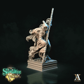 3D Printed Archvillain Games The Archvillain Statue The Sinister Vault 28 32mm D&D