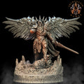 3D Printed Archvillain Games The Astral Court - Omniel the Righteous 28mm 32mm D&D