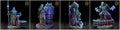 3D Printed Archvillain Games The Deathknight Order Plaguebearers 28 32mm D&D