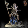 3D Printed Archvillain Games The God King Undead The Empire of Sands 28 32mm D&D