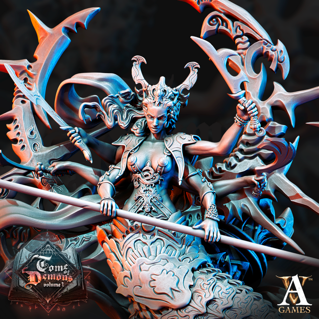 3D Printed Archvillain Games Tome of Demons Vol. 1 - Essetria 28mm 32mm D&D