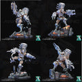3D Printed Archvillain Games Trancended Reservoirs - The Transcended 28 32mm D&D