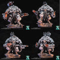 3D Printed Archvillain Games Trancended Vastators - The Transcended 28 32mm D&D