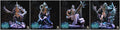 3D Printed Archvillain Games Triton Tribe Leaders The Trench Abyssal Depths 28 32mm D&D
