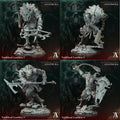 3D Printed Archvillain Games Voidblood Loathkin Bloodright - Anathema 28 32mm D&D