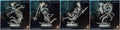 3D Printed Archvillain Games Voshivari Maiden The Trench Nereivari Archvillain Society Vol XXXV 28 32mm D&D
