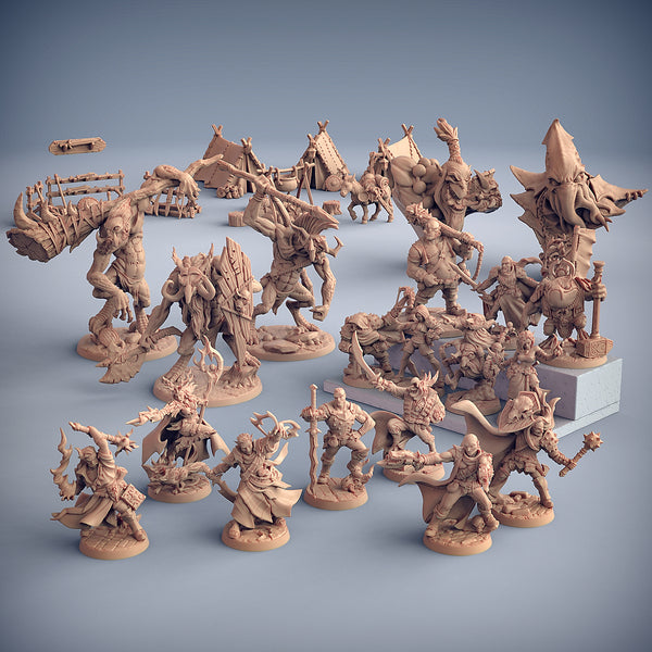 3D Printed Artisan Guild Welcome Bust 28mm 32mm